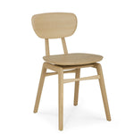 Ethnicraft Oak Pebble Dining Chair