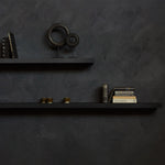 Ethnicraft Oak Black Wall Shelf