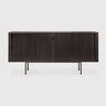 Ethnicraft Roller Max Sideboard Teak Off Black 168cm
