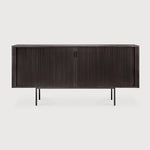 Ethnicraft Roller Max Sideboard Teak Off Black 168cm