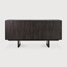 Ethnicraft Mosaic Sideboard Teak Off Black 170cm