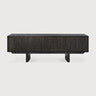 Ethnicraft Mosaic TV Cupboard Teak Off Black 162cm