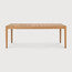 Ethnicraft Bok Outdoor Dining Table Teak Outdoor 200cm