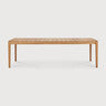 Ethnicraft Bok Outdoor Dining Table Teak Outdoor 250cm