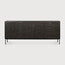 Ethnicraft Grooves Sideboard Teak Off Black 202cm