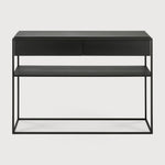 Ethnicraft Monolit Console Oak Black 122cm