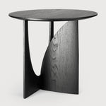 Ethnicraft Geometric Side Table Oak Black