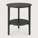 Ethnicraft Bok Side Table Oak Black