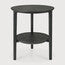 Ethnicraft Bok Side Table Oak Black