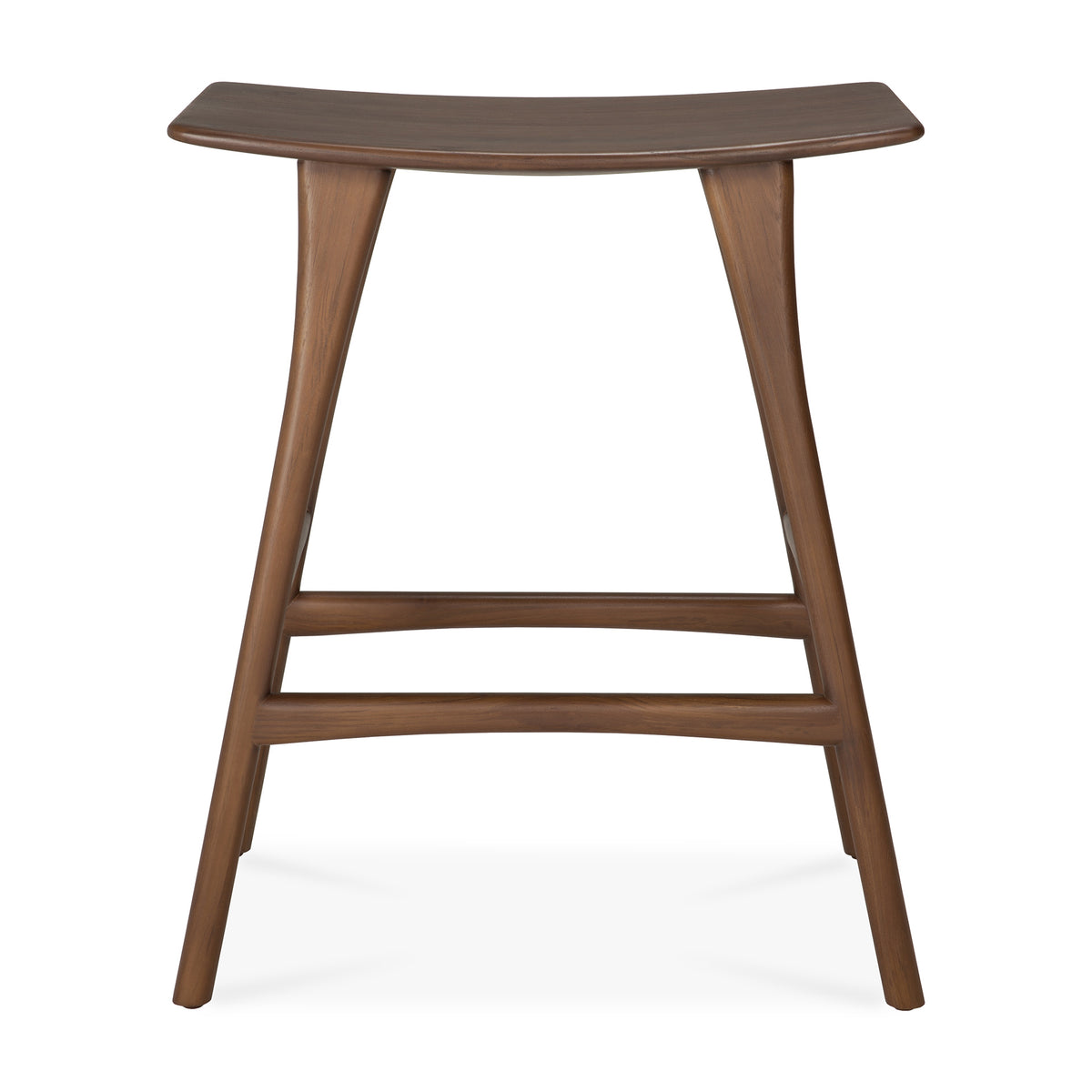 Ethnicraft Teak Brown Osso Counter Stool