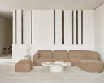 Ethnicraft Bulky Modular Sofa - Round Corner
