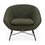 Barrow lounge chair - Pine Green fabric 81/79/71