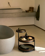 Ethnicraft Swivel Tray Side Table