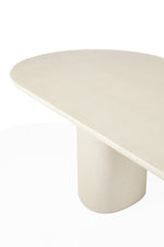 Ethnicraft Microcement Elements Oblong Dining Table