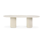 Ethnicraft Microcement Elements Oblong Dining Table