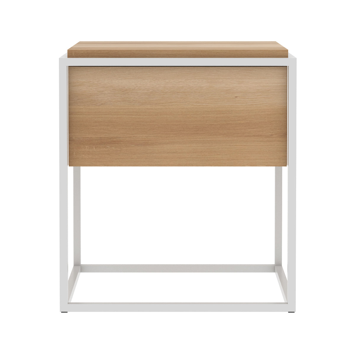 Ethnicraft Oak Black Monolit Bedside Table