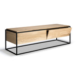 Ethnicraft Oak Monolit TV Cupboard Oak Black