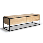 Ethnicraft Oak Monolit TV Cupboard Oak Black