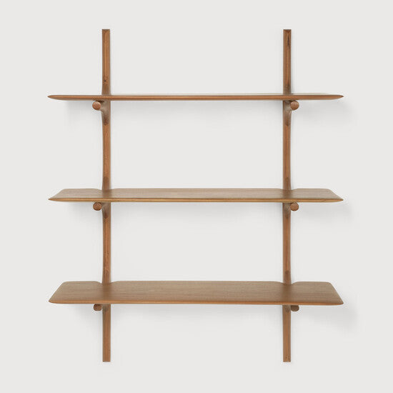 Ethnicraft PI Shelf Mahogany 100cm