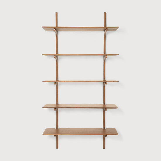 Ethnicraft PI Shelf Mahogany 100cm