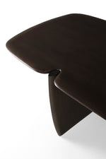 Mahogany PI coffee table - dark brown - rectangular 155/58/38