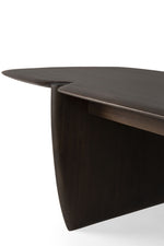 Mahogany PI coffee table - dark brown - rectangular 155/58/38
