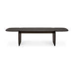 Mahogany PI coffee table - dark brown - rectangular 155/58/38