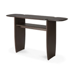 Mahogany PI console - dark brown - 2 legs 130/40/75