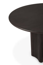 Mahogany Roller Max dining table dark brown - round 150/150/76