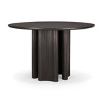 Mahogany Roller Max dining table dark brown - round 150/150/76