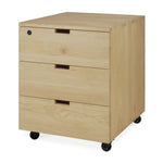 Ethnicraft Oak Billy drawer unit with keylock