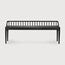 Ethnicraft Spindle Bench Oak Black 150cm