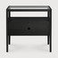 Ethnicraft Spindle Bedside Table Oak Black