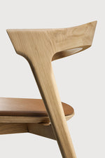 Ethnicraft 51488 Bok Dining Chair - Oak Cognac Leather