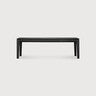 Ethnicraft Bok Bench Oak Black 146cm