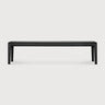 Ethnicraft Bok Bench Oak Black 186cm