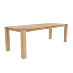 Ethnicraft Oak Slice Extension Dining Table 180cm