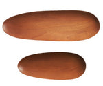 Thin oval board set natural Mahogany