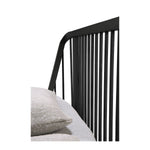 Ethnicraft Oak Black Spindle Bed 193cm