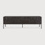 Ethnicraft Tabwa TV Cupboard Teak Off Black 160cm