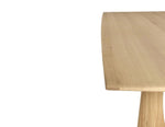 Ethnicraft Oak Geometric Dining Table