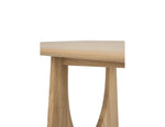 Ethnicraft Oak Geometric Dining Table
