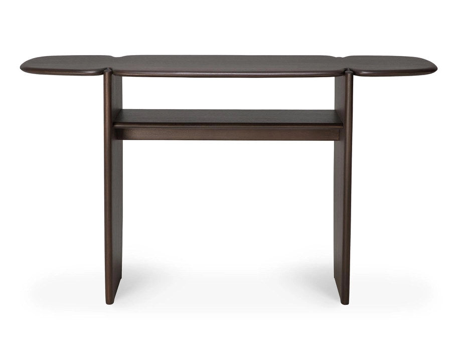 Ethnicraft PI Console Mahogany Dark Brown 130cm