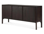Ethnicraft PI Sideboard Teak Dark Brown 174cm