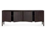 Ethnicraft PI Sideboard Teak Dark Brown 230cm