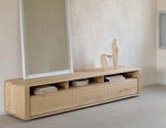 Ethnicraft Shadow TV Cupboard Oak 210cm