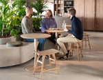Ethnicraft Torsion Round Dining Table Oak 127cm