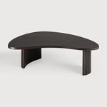 Ethnicraft Boomerang Coffee Table Mahogany Dark Brown 90cm