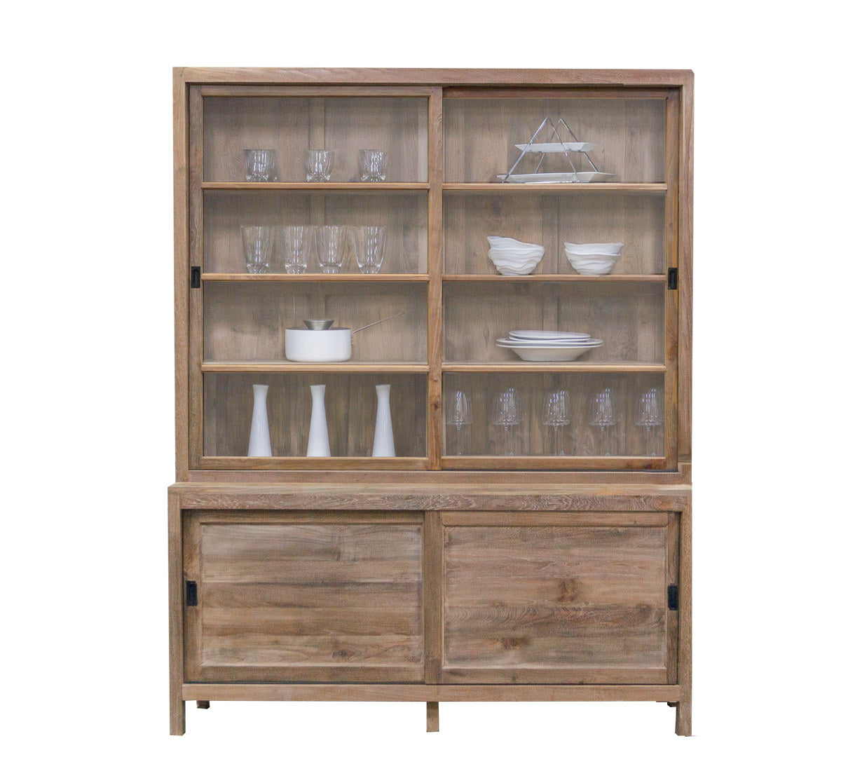 Ethnicraft Teak Sliding Doors Cupboard 200cm
