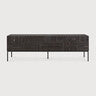 Ethnicraft Tabwa TV Cupboard Teak Off Black 160cm